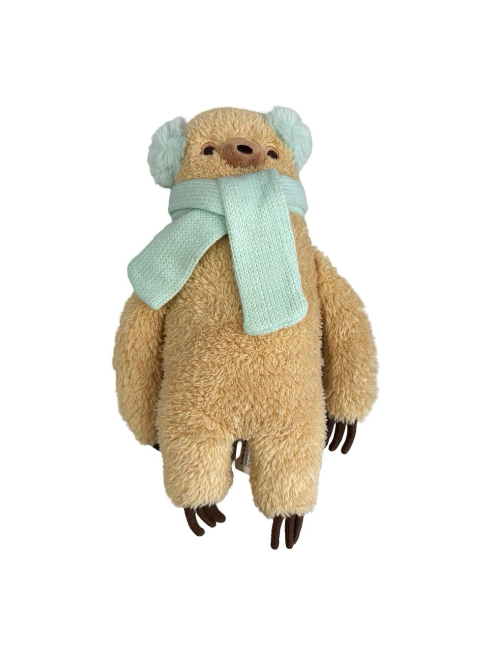 Pusheen x GUND Sloth Plush #6052108 Winter Scarf Earmuffs Soft Toy